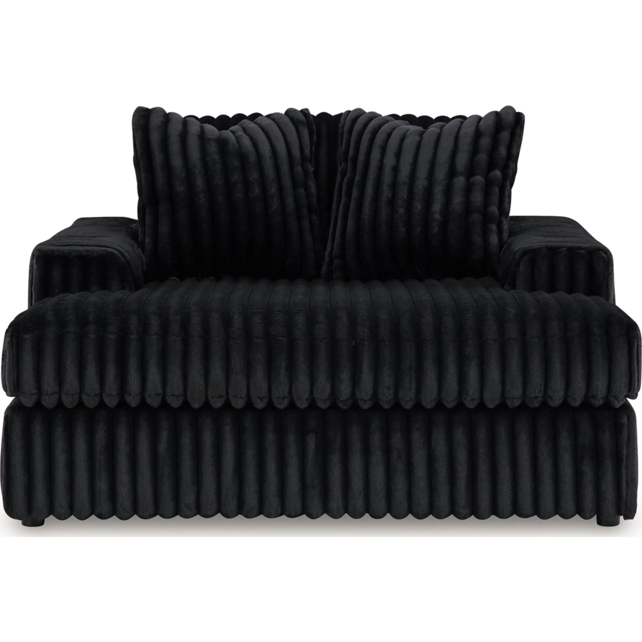 Midnight-Madness Chaise - Onyx