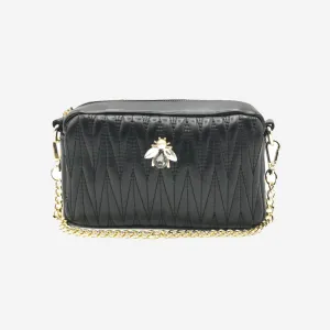 MIN RIVINGTION HANDBAG IN BLACK - LUNA BEE