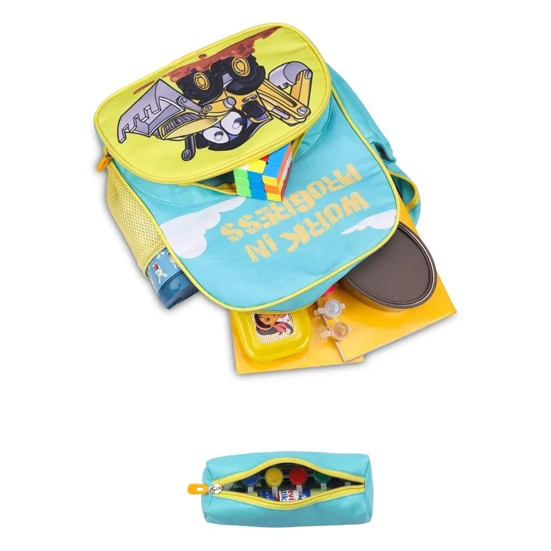 Mini Explorer: Kids Backpack with Pencil Pouch | 12L | Light Turquoise