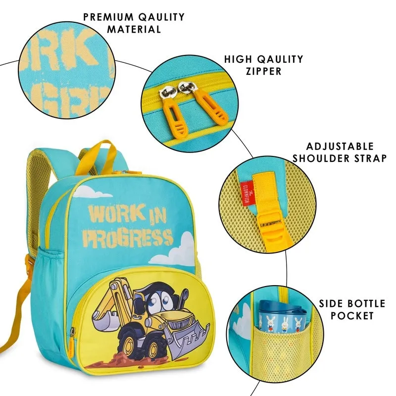 Mini Explorer: Kids Backpack with Pencil Pouch | 12L | Light Turquoise