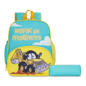 Mini Explorer: Kids Backpack with Pencil Pouch | 12L | Light Turquoise