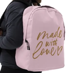 Minimalist Backpack Made with Love