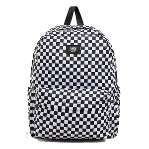 Mochila Vans Old Skool Check BackPack Black White