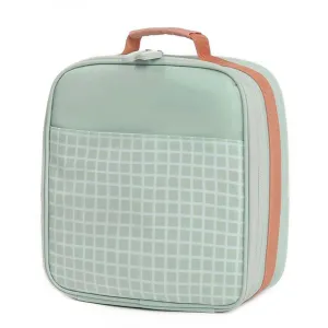 Monnëka Thermal Lunch Bag | Stripes Sage