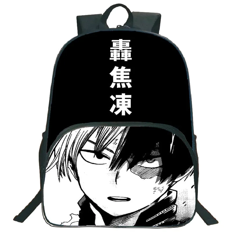 My Hero Academia Backpack Popular Pattern School Backpack Children Boys Girls Daily Beautiful Backpack