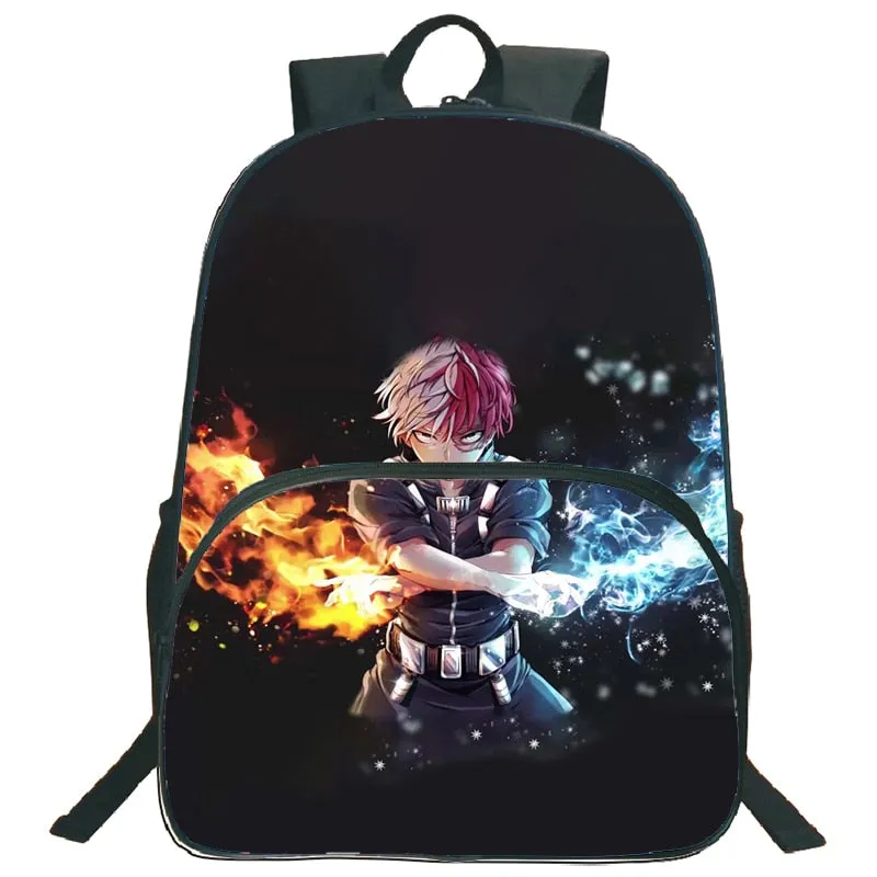 My Hero Academia Backpack Popular Pattern School Backpack Children Boys Girls Daily Beautiful Backpack