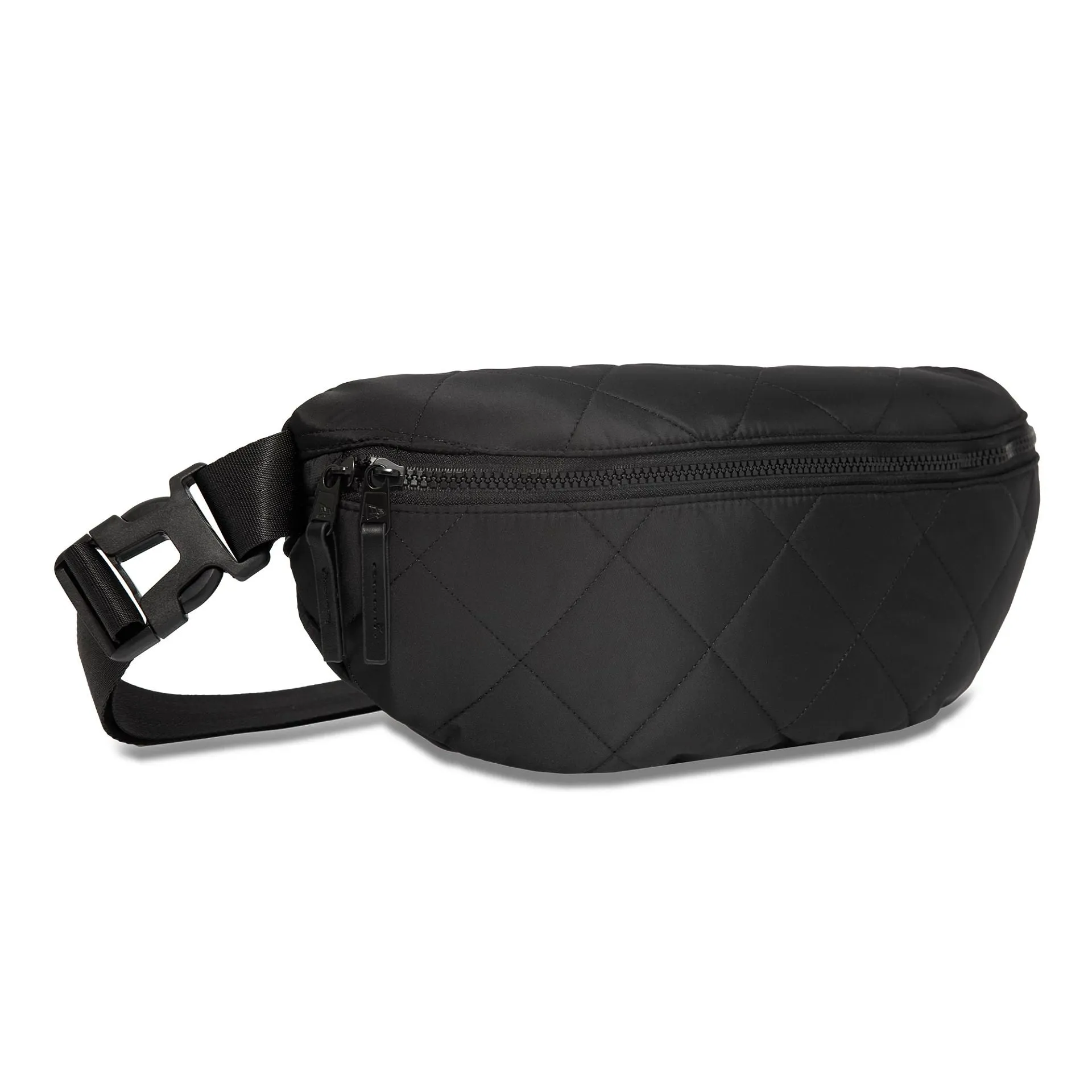 New Era Quilted Black Waist Bag