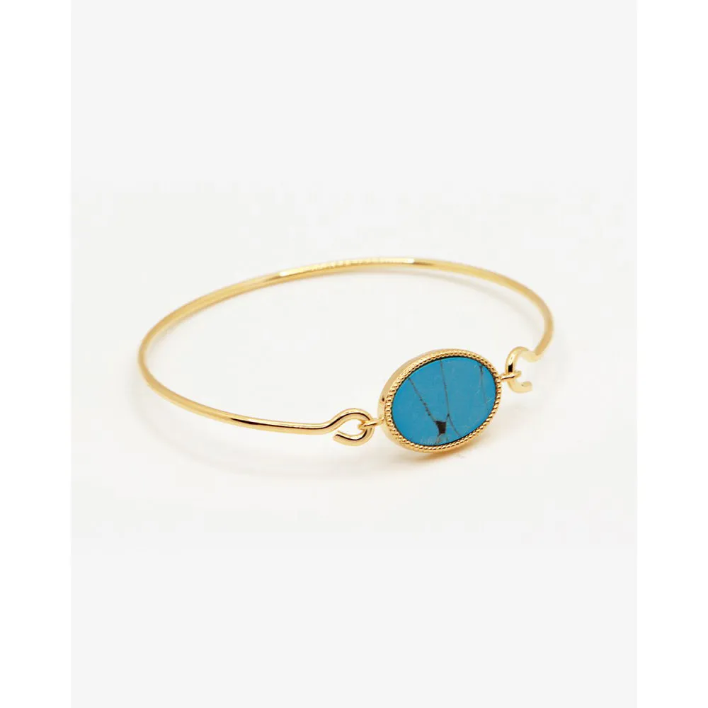 Nilai Frida Turquoise Bangle