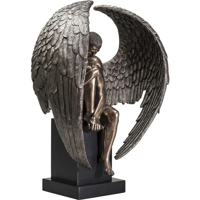 Nude Sad Angel Deco Figurine