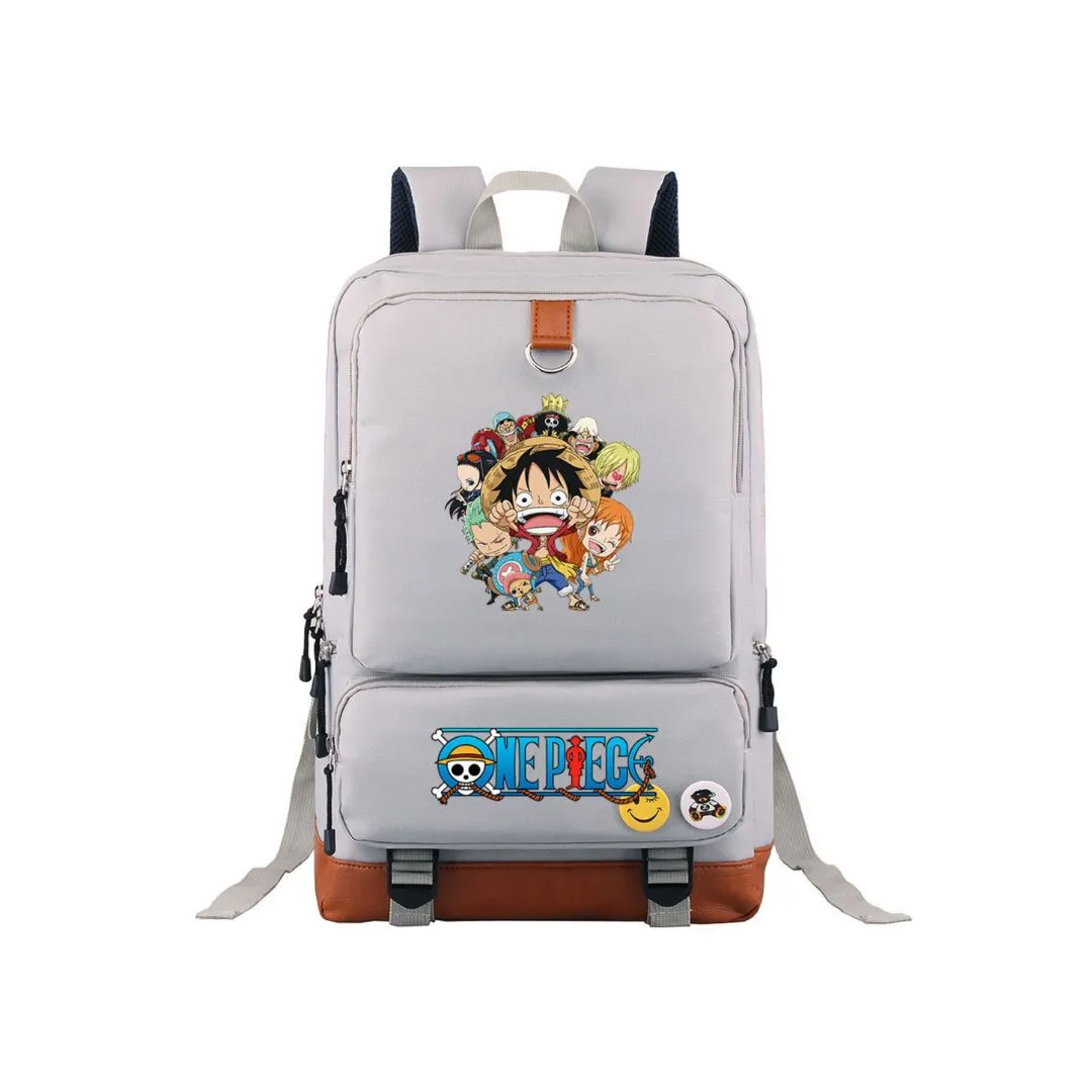 One-Piece School Backpack | Kids Anime Daypack for Travel & School