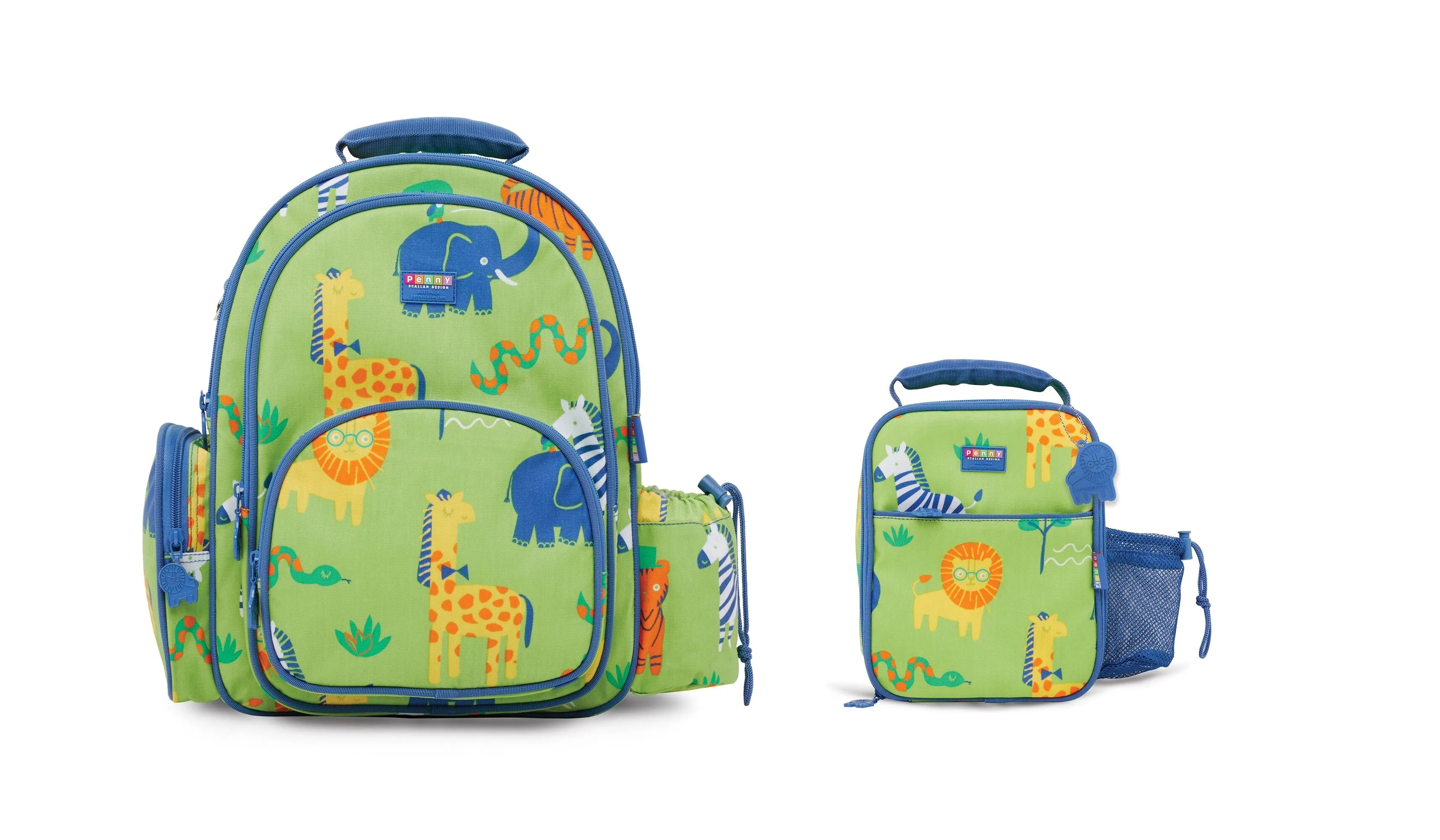 Penny Scallan Bundle of Large Backpack and Large Lunch Bag - Wild Thing