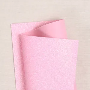 Pink Glitter Felt