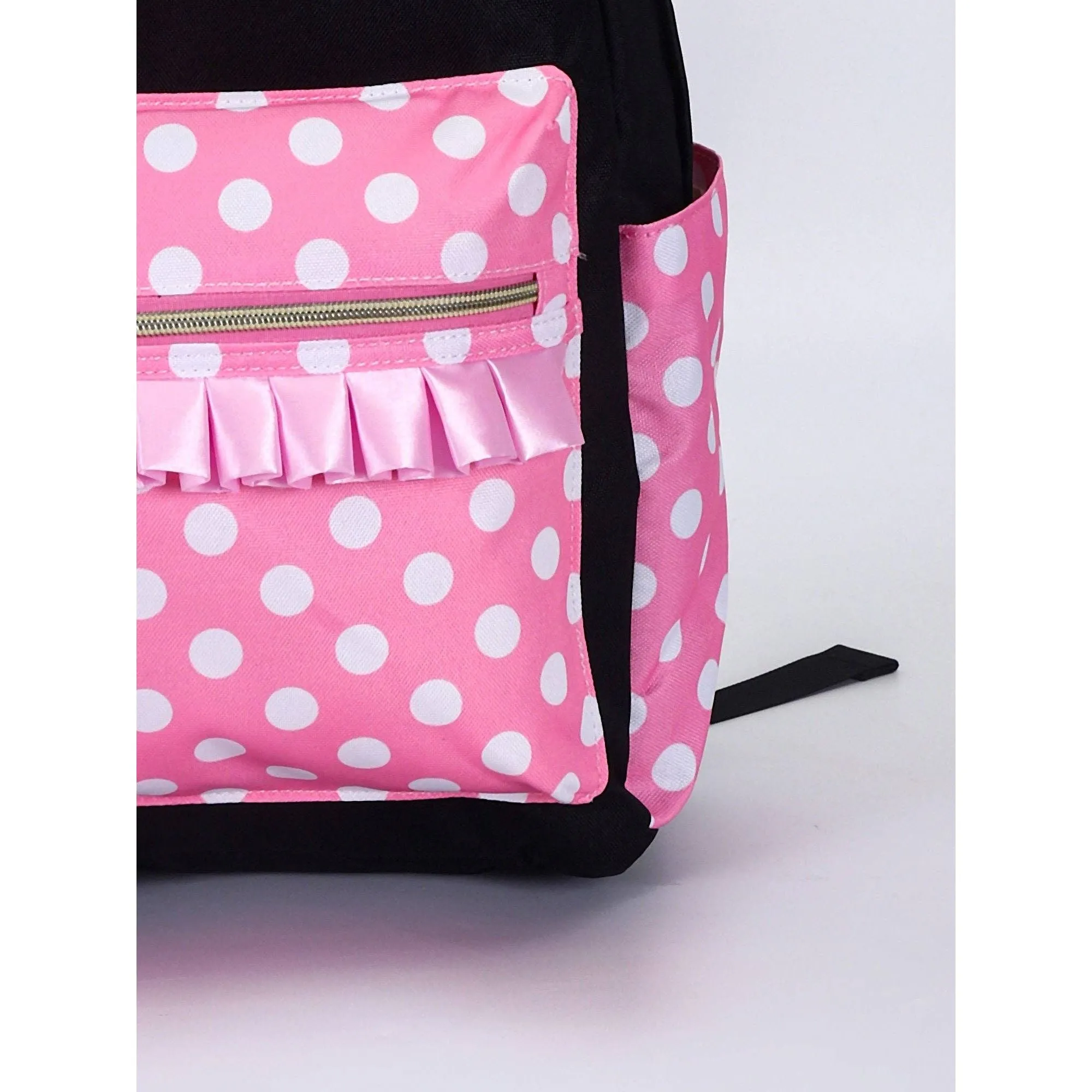 Polka Dots Printed Character Backpacks