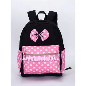 Polka Dots Printed Character Backpacks