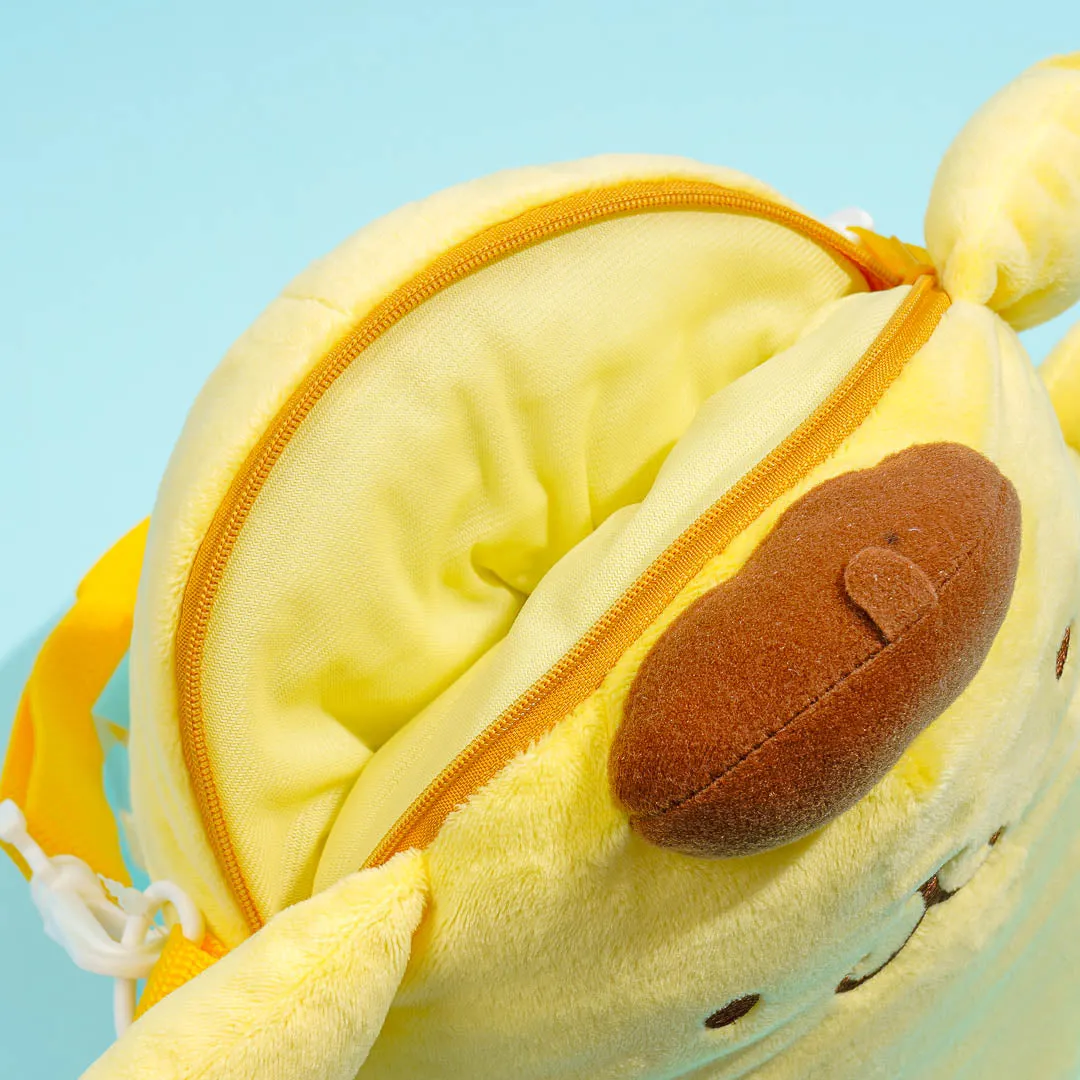 Pompompurin 2-Way Plushie Sling Bag