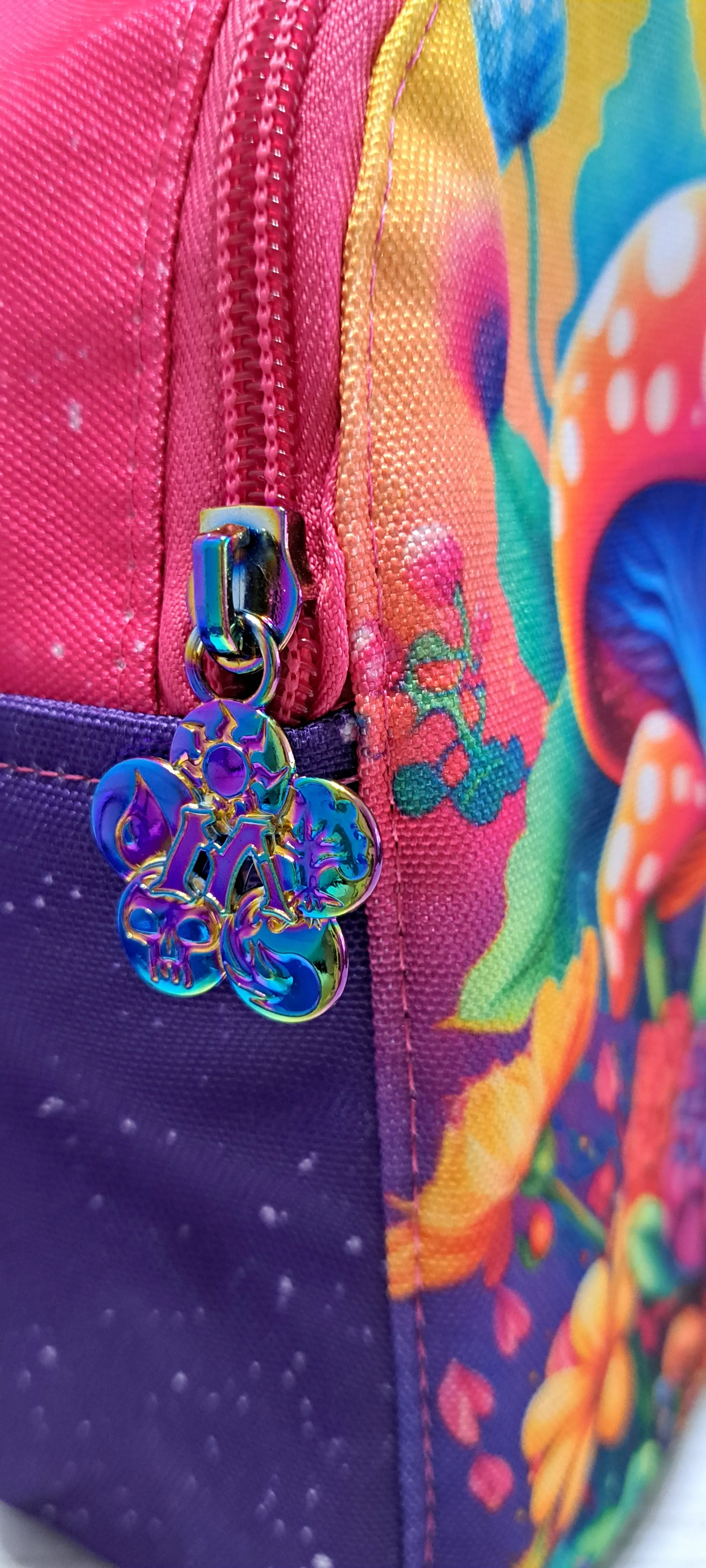 Psychedelic Mushroom Crossbody Bag