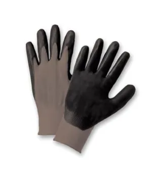 Radnor 2X Black Foam Nitrile Coated Glove With Gray Nylon Shell And Black Edge Cuff (144 Pair Per Case)