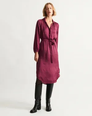 Raquel Allegra Vivienne Dress Berry