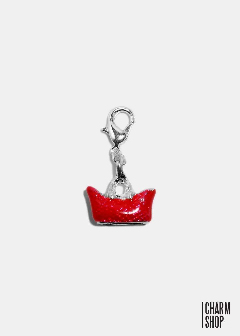 Red Purse Dangle Charm