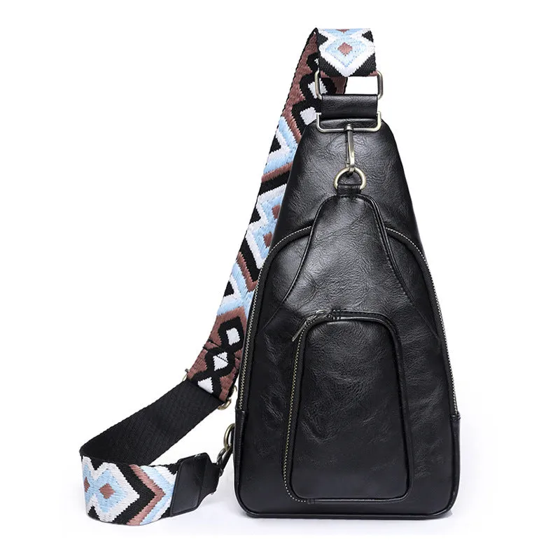 RETRO PU CROSSBODY BAG WOMEN'S BAG