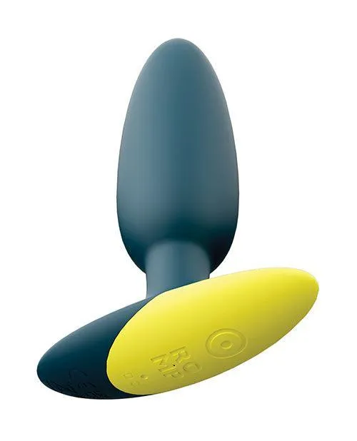 Romp Bass Vibrating Anal Plug - Teal