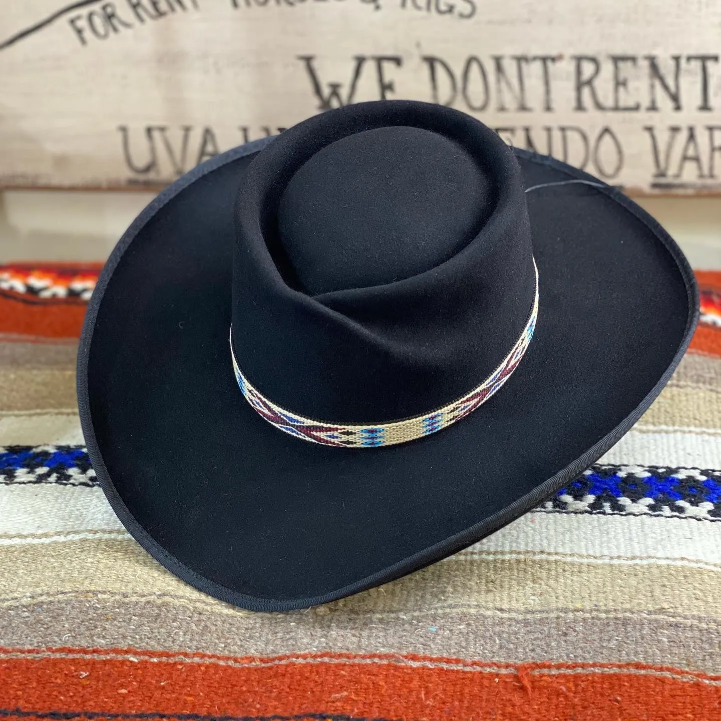 Rose Petal Pinch Cowboy Hat