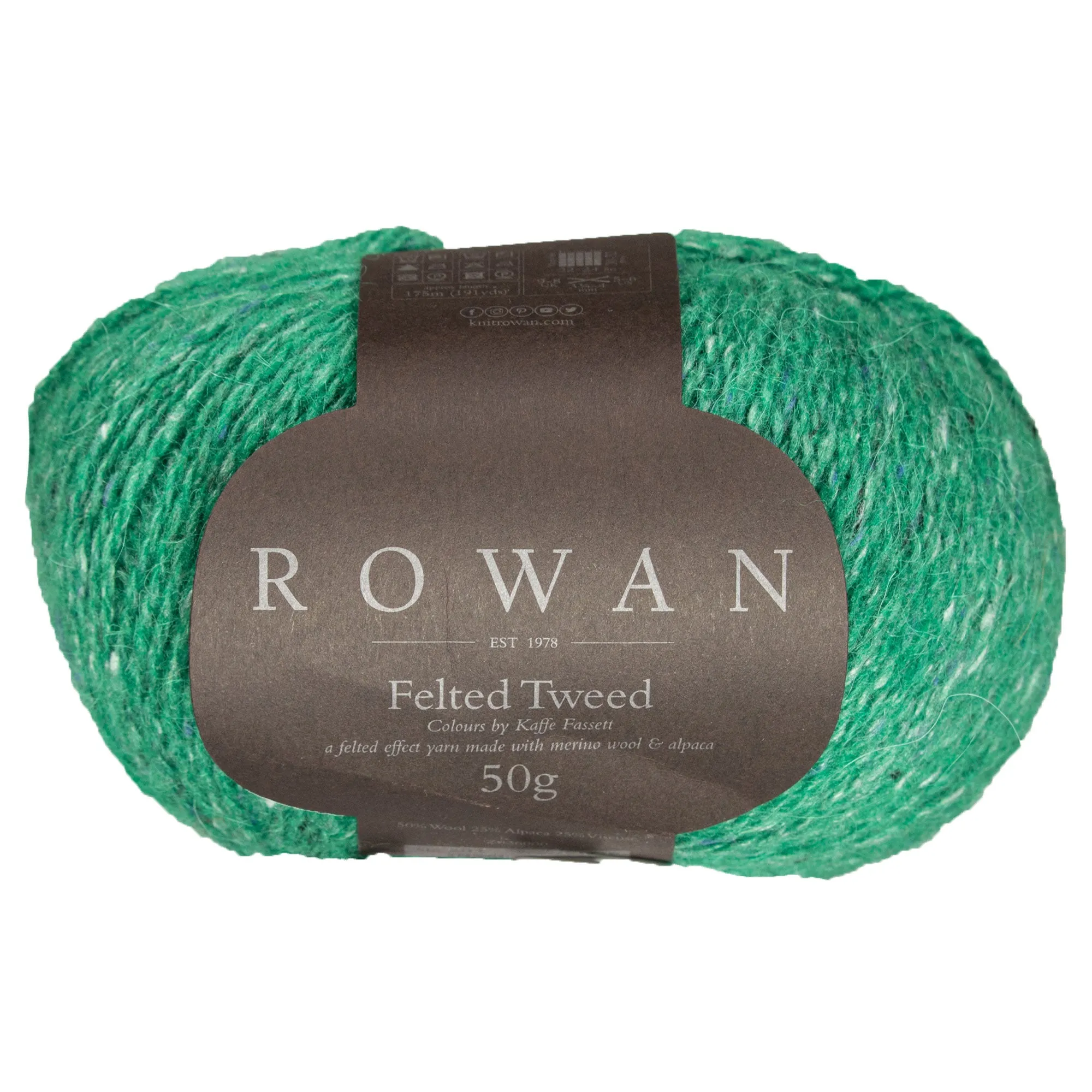 Rowan Felted Tweed Yarn - 203 Electric Green - Kaffe Fassett Colours