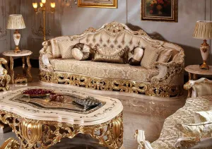 Royal Classic Living Room European Style Sofa Set