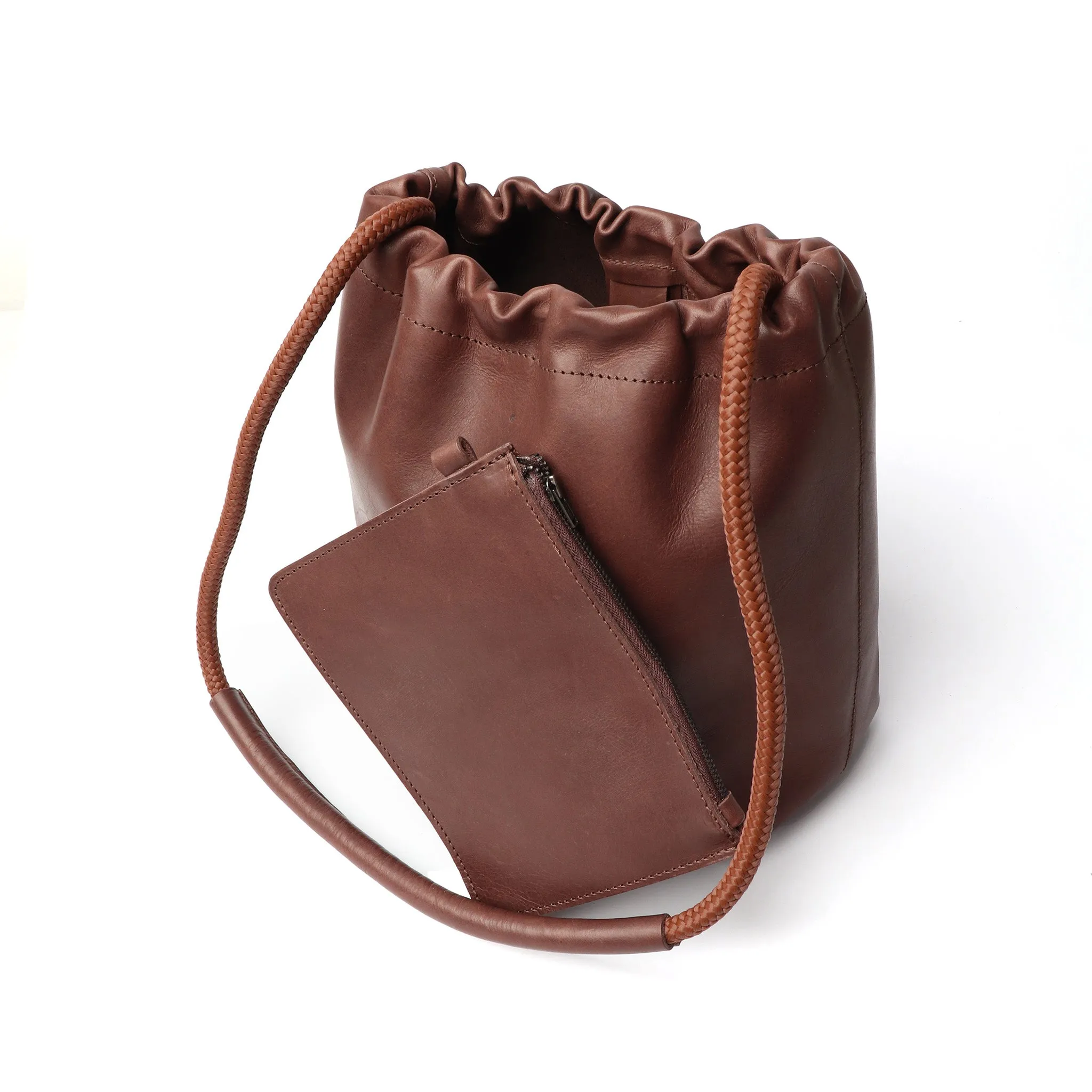 Ruche Bag - Chocolate