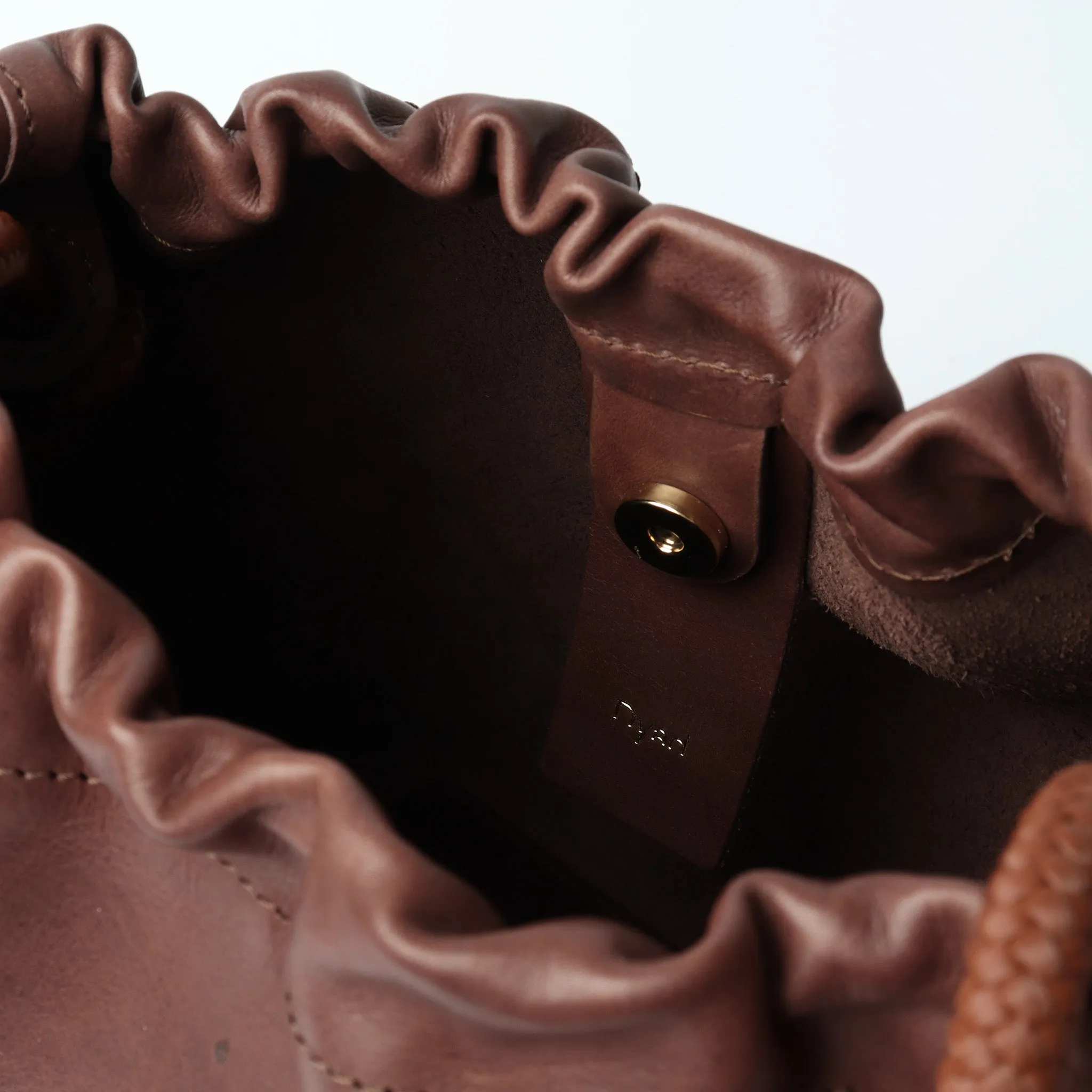 Ruche Bag - Chocolate