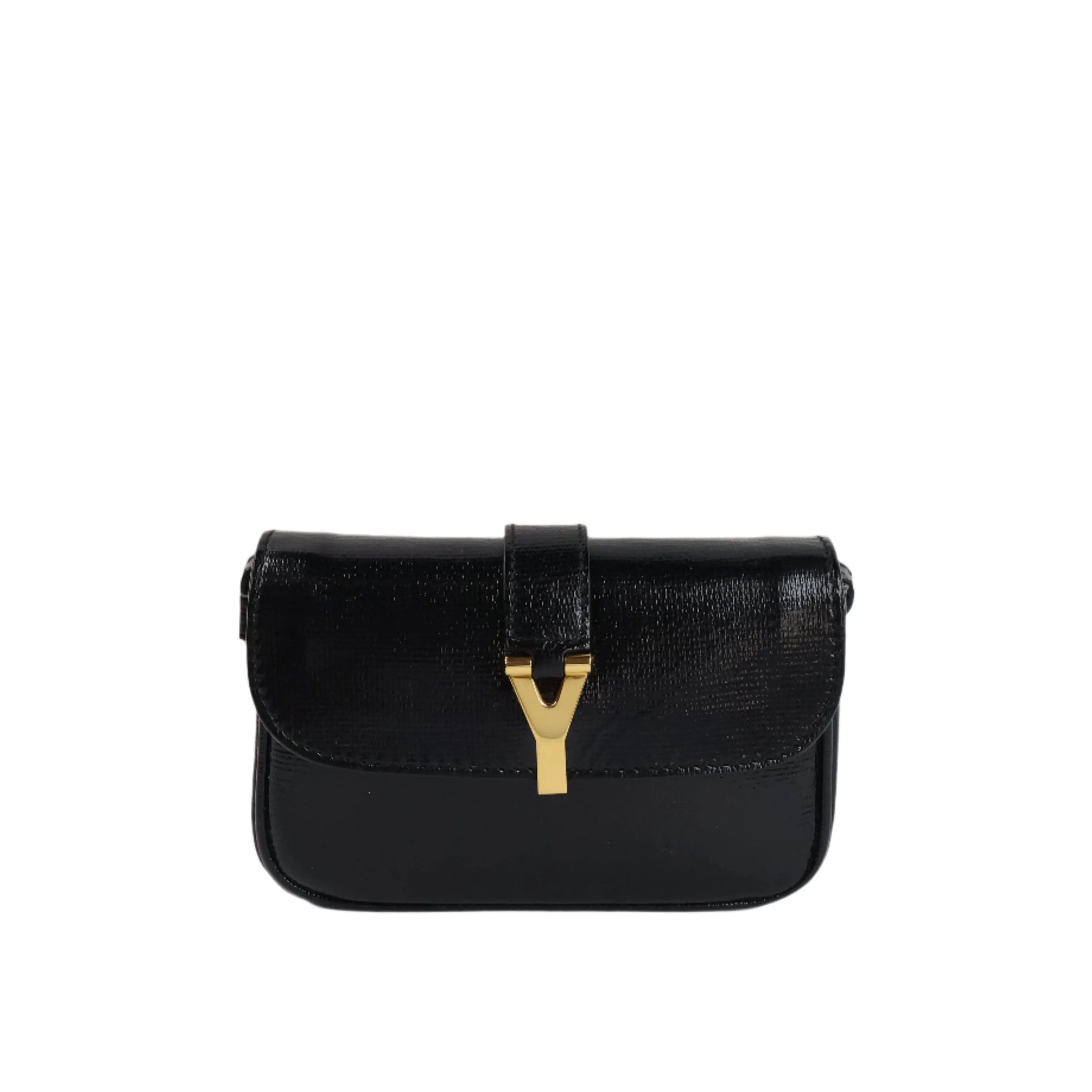 Saint Laurent Belt Bag Flap Black