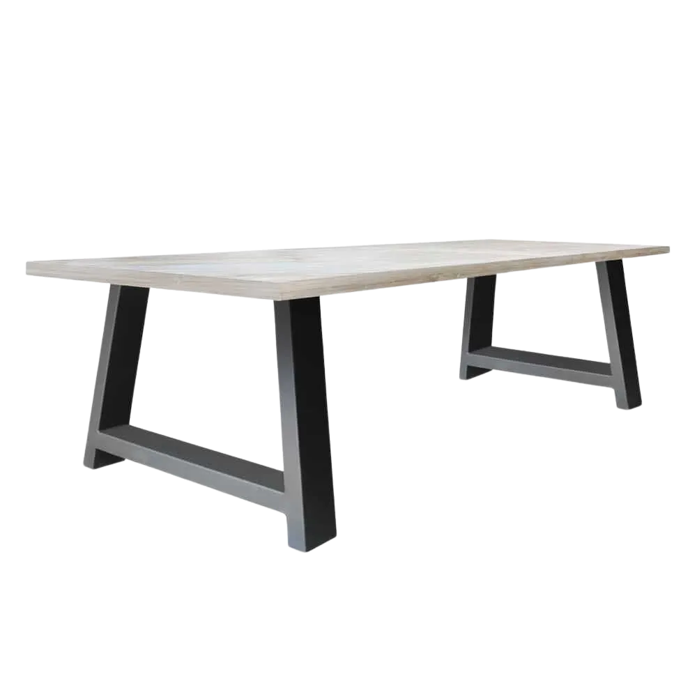 Santa Fe Teak and Aluminium Dining Table