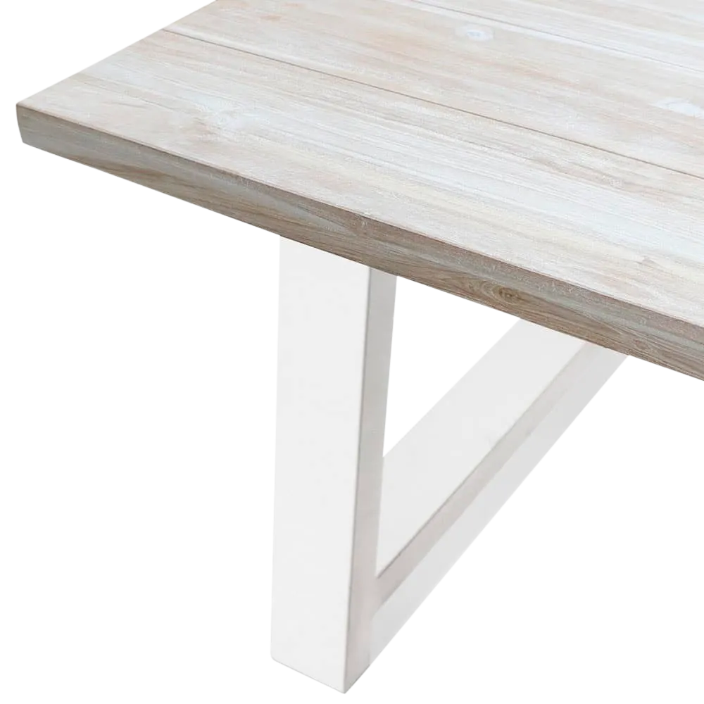 Santa Fe Teak and Aluminium Dining Table