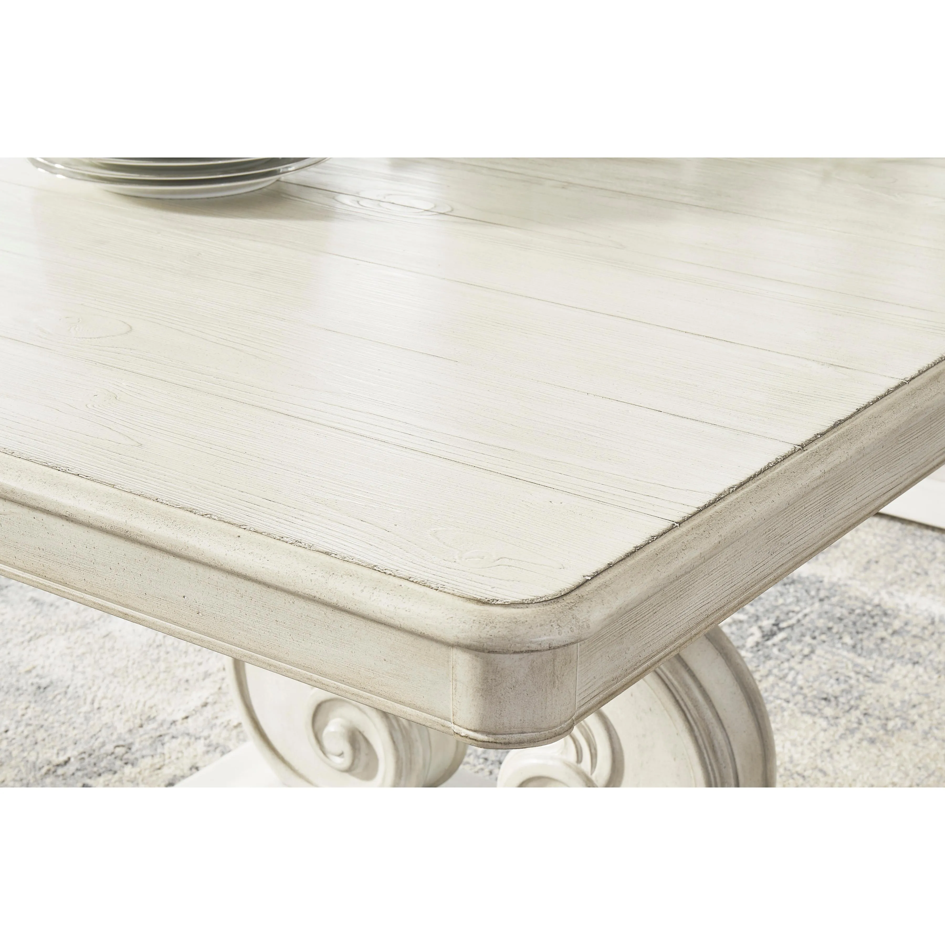 Signature Design by Ashley Arlendyne Dining Table with Pedestal Base D980-55B/D980-55T