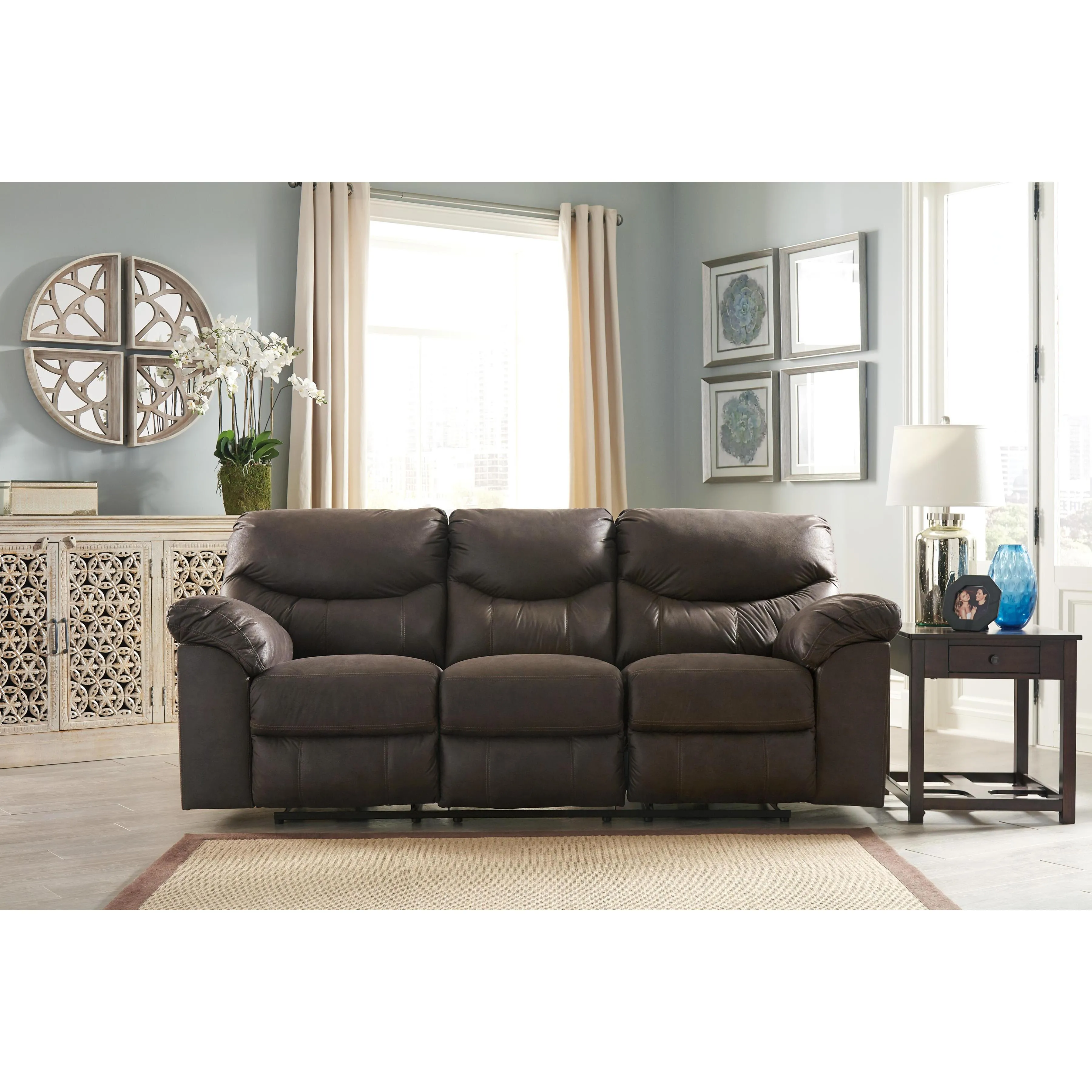 Signature Design by Ashley Boxberg 33803U2 3 pc Reclining Living Room Set