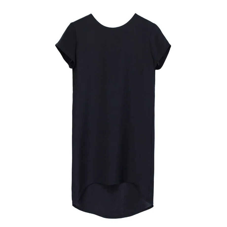 Silk Tee Dress