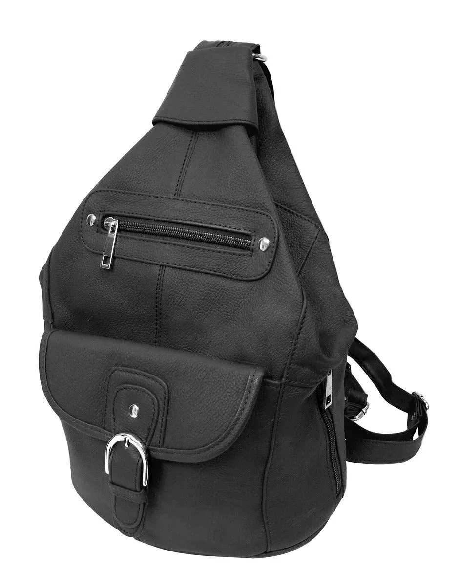 Single Zipper to Double Strap Backpack