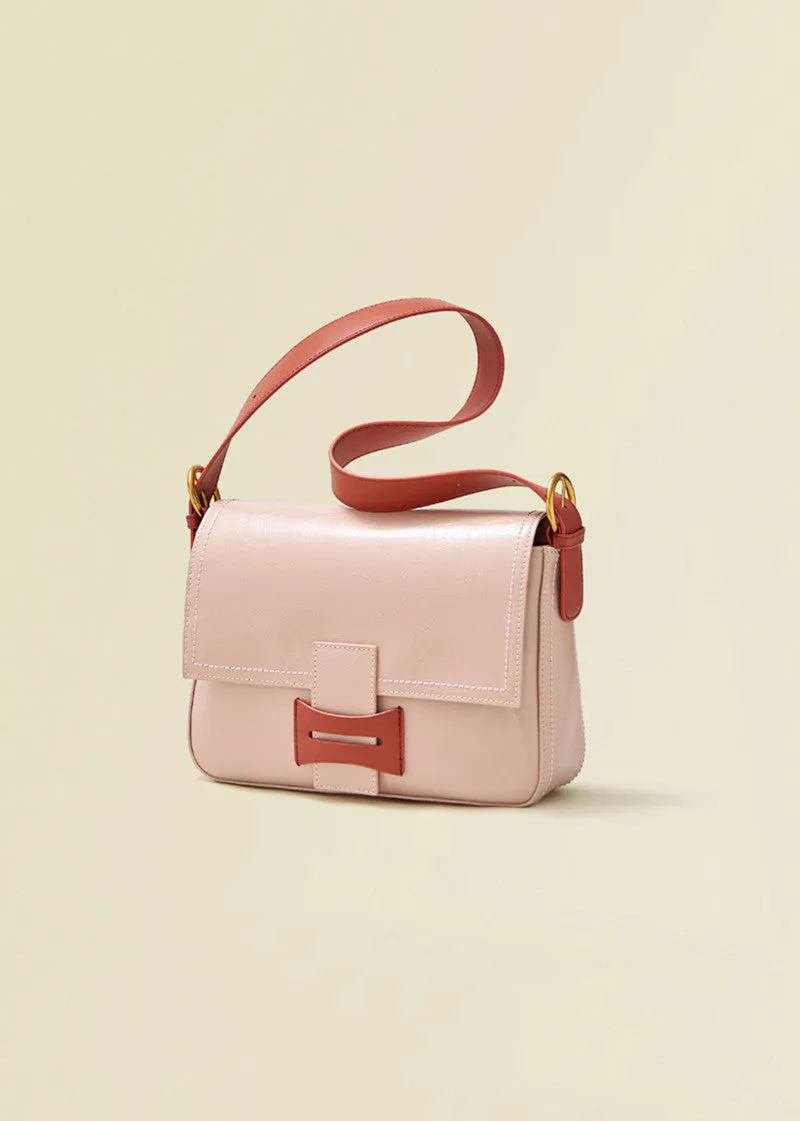 Sleek Leather Shoulder & Crossbody Bag