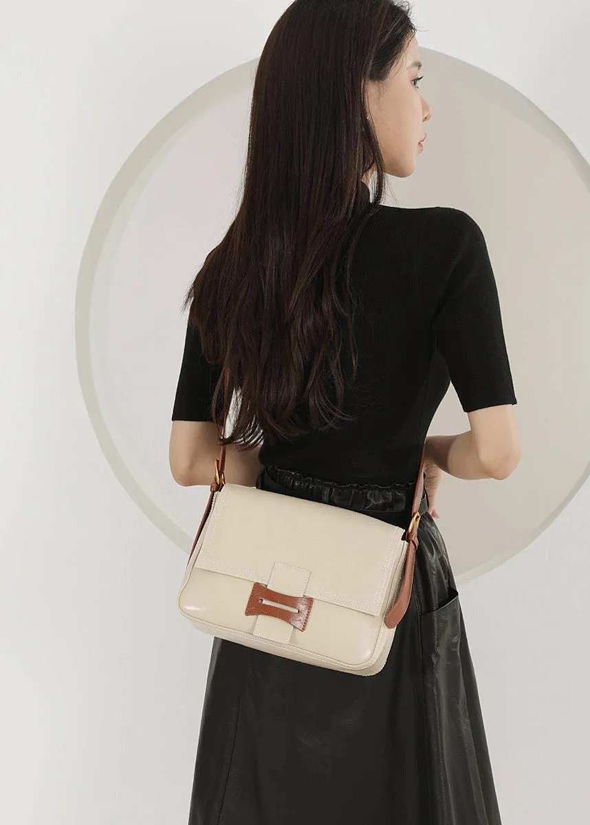 Sleek Leather Shoulder & Crossbody Bag