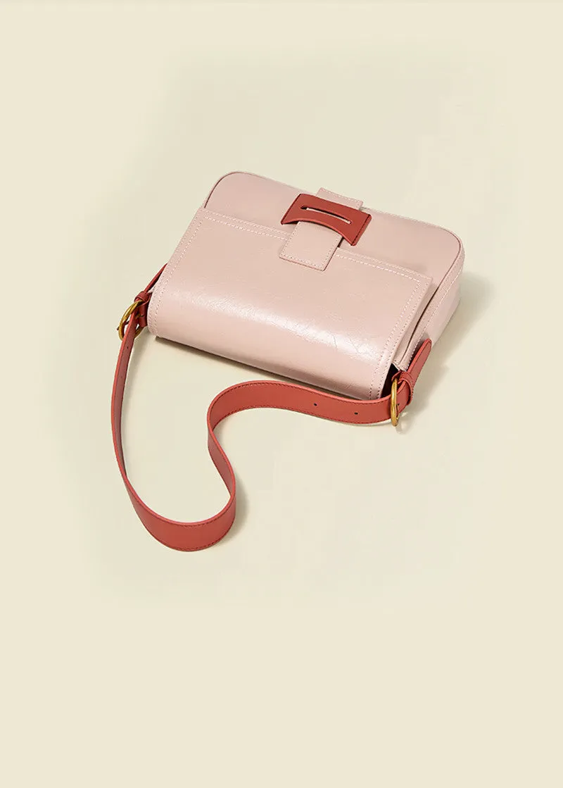 Sleek Leather Shoulder & Crossbody Bag