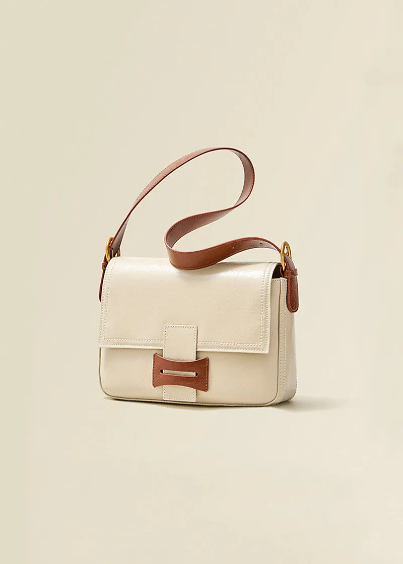 Sleek Leather Shoulder & Crossbody Bag