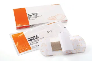 Smith & Nephew 66001772 Acticoat Post-Operative Silver-Coated Antimicrobial Barrier Dressing 4.6cm x 20cm