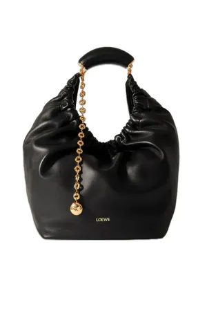 Squeeze Medium Chain-Embellished Shoulder Bag