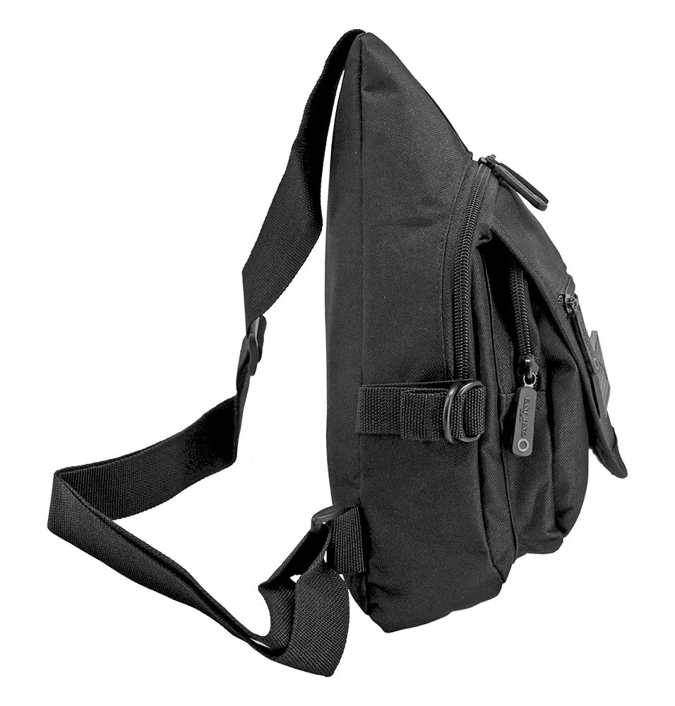 Tactical Gear - Military Sling Bag - Black