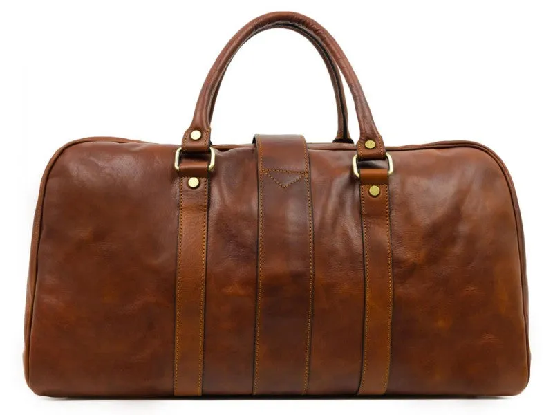 Tender is the Night - Leather Duffle Bag