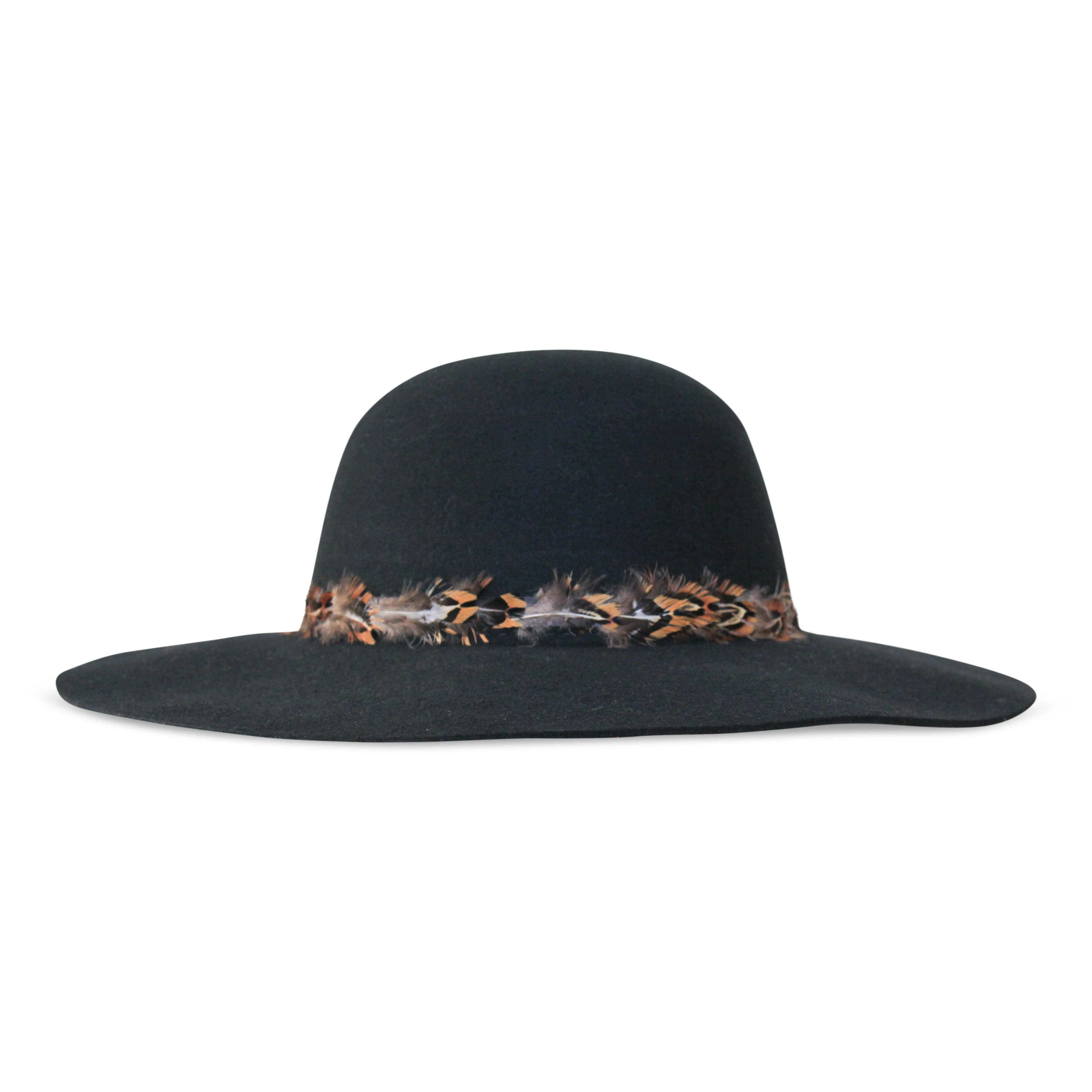 The Julia Boa - Floppy Brim Hat