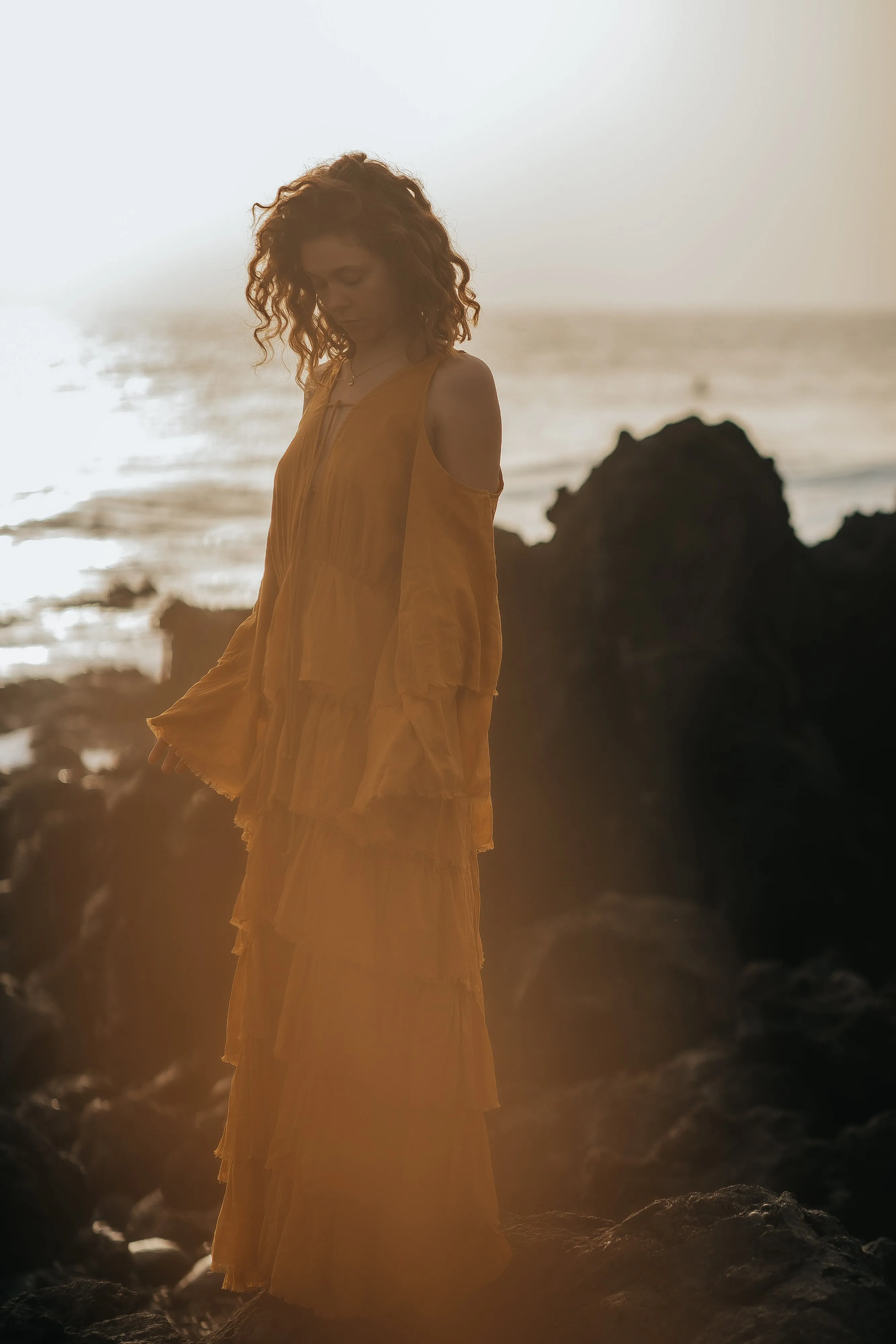 UNTAMED SOUL DRESS - Saffron