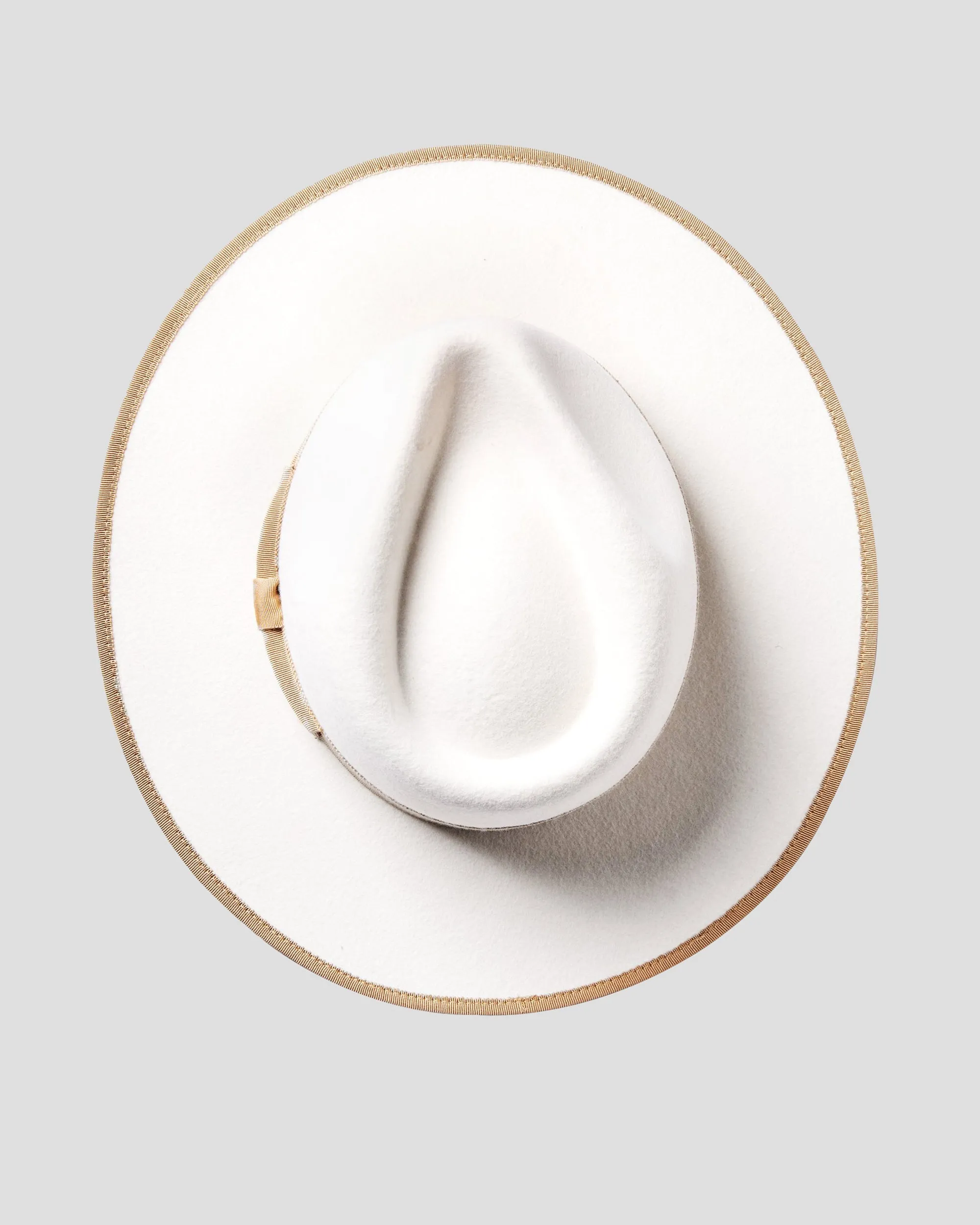 Vintage Vogue Ferguson Fedora Hat-Ivory