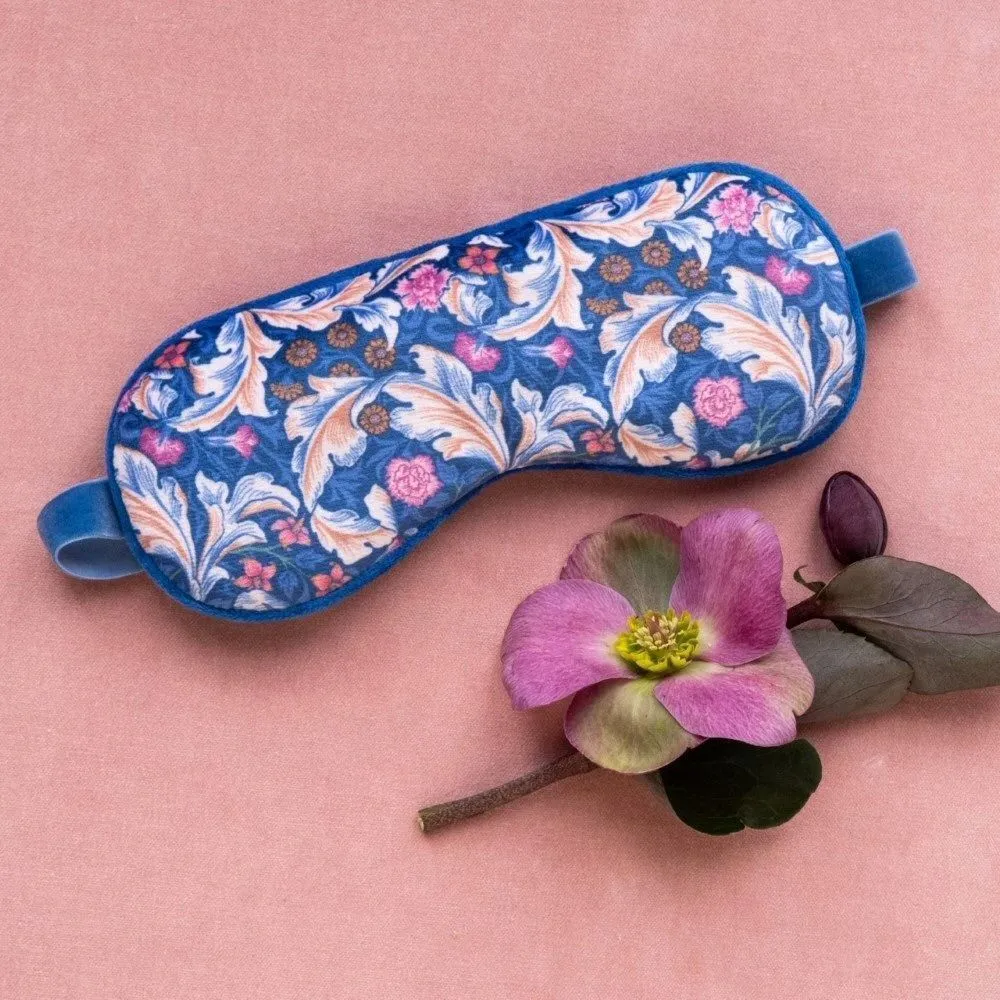 William Morris at Home Dove & Rose Velvet Lavender Eye Mask