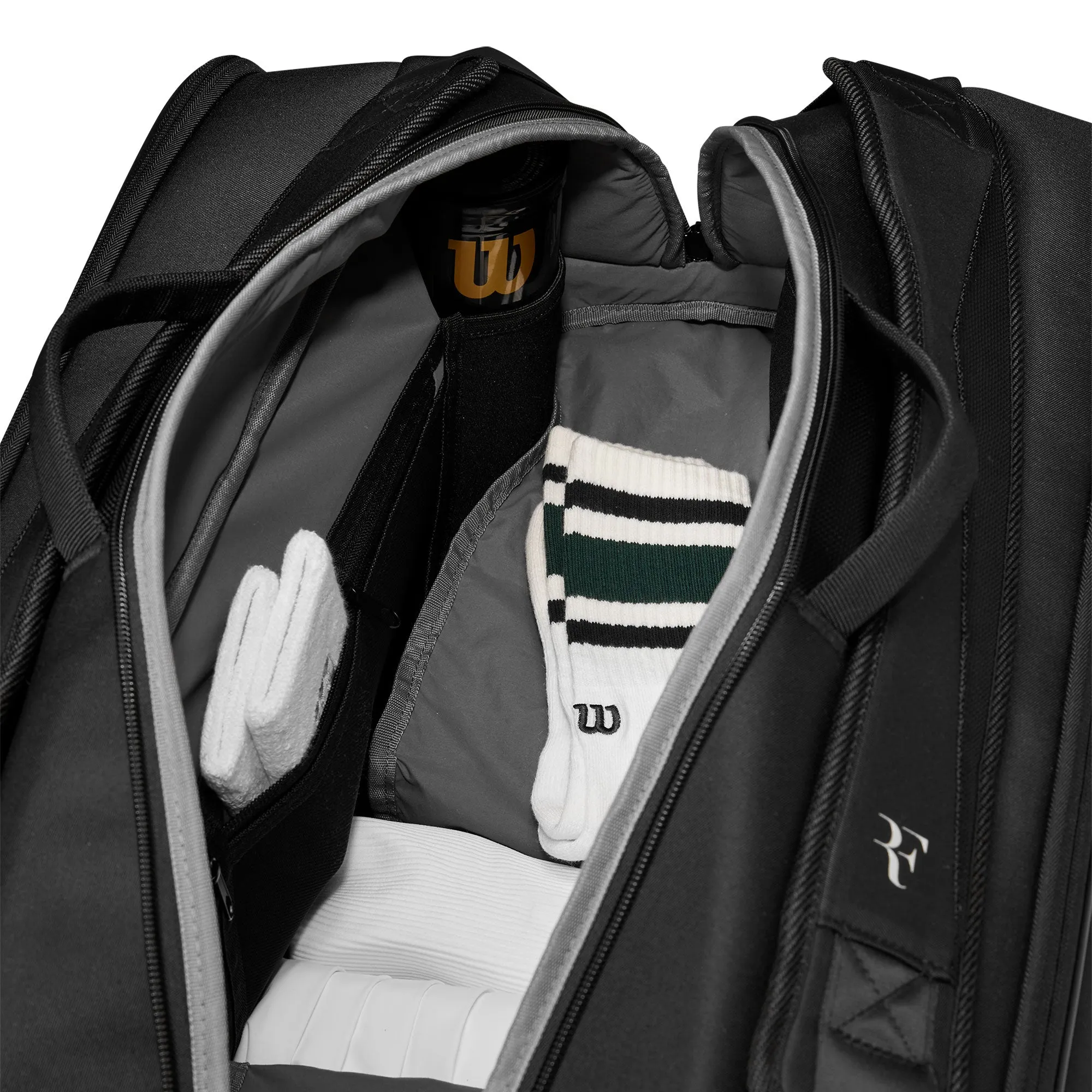 Wilson RF Tournament Black 15-Pack Tennis Bag